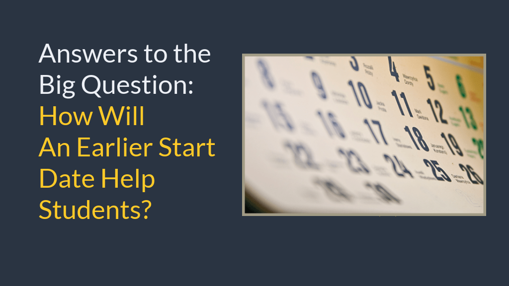 scusd calendar 2021 The Benefits Of An Earlier Start Date For The 2020 21 School Year Sacramento City Unified School District scusd calendar 2021