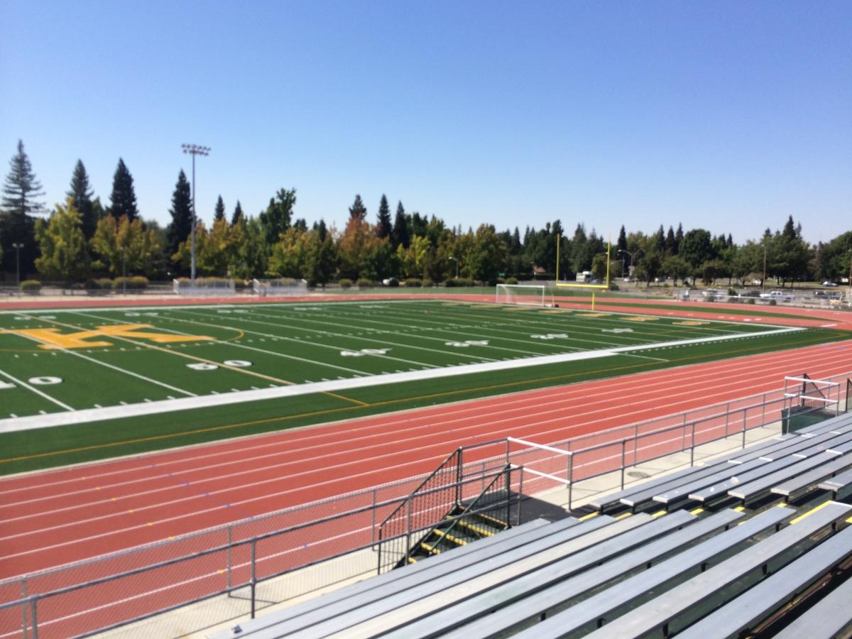 John f kennedy high school track field project sacramento city