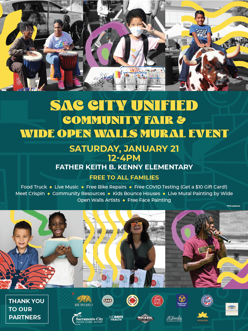 Wide Open Walls Event and Community Fair - Sacramento City Unified ...