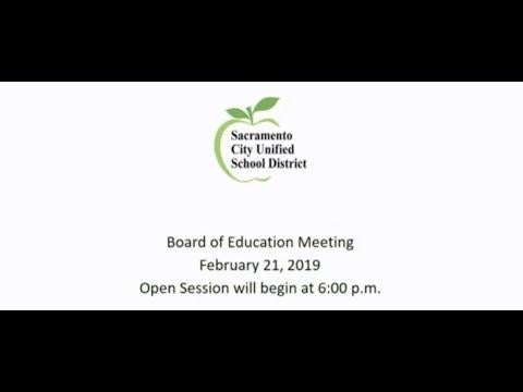 Board of Education Meeting