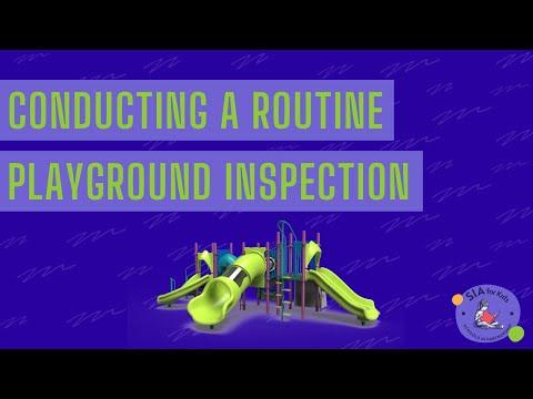 Training Video: Conducting a Routine Playground Inspection