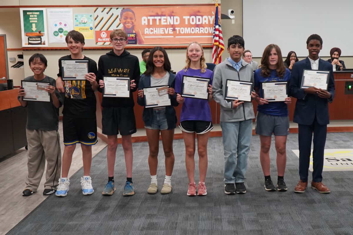 SCUSD Mathletes Top Scorers