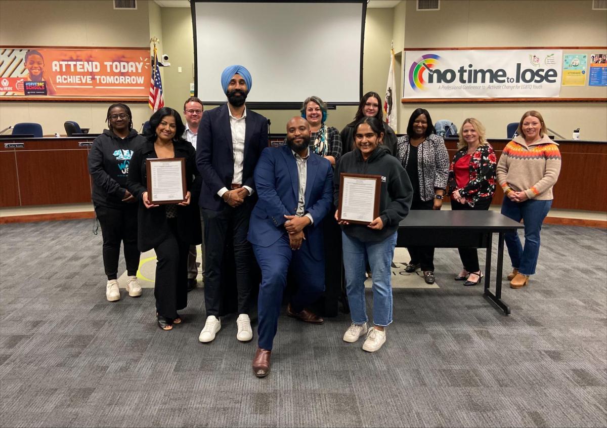 SCUSD Board Resolution recognizing November as California Sikh American Awareness and Appreciation Month