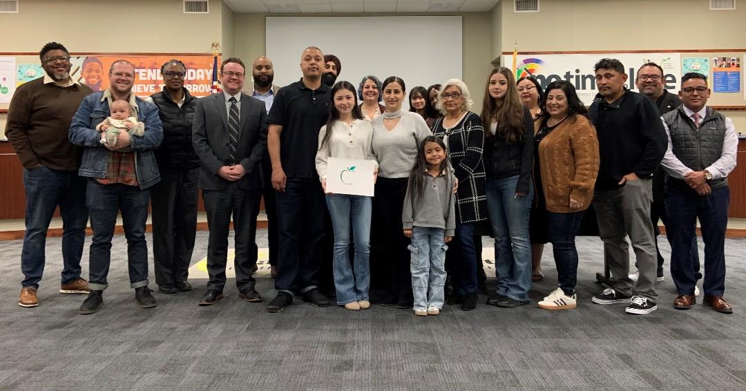 Congratulations to Stellar Student Jolissa Cabrera from Sam Brannan Middle School!