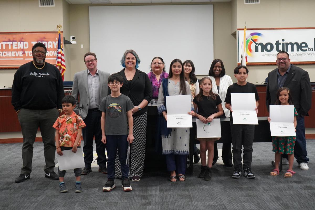 Congratulations to our Stellar Students from Bret Harte Elementary!
